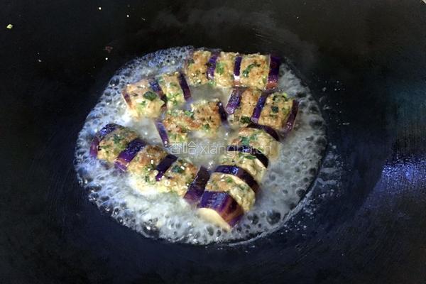 酿茄子的做法图解13