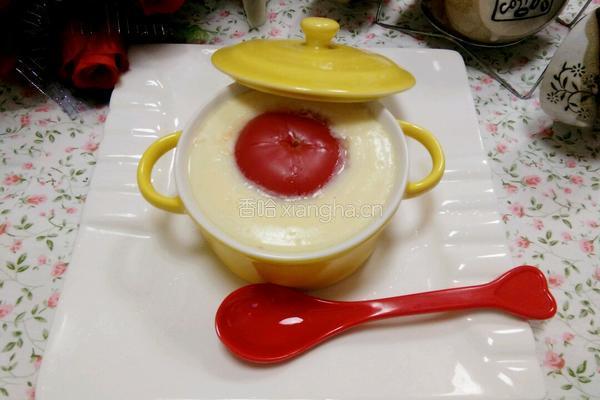 番茄蒸蛋的做法图解7