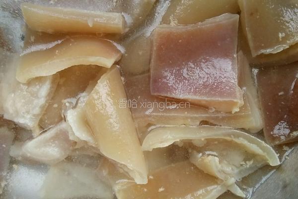 红烧肉皮的做法图解2