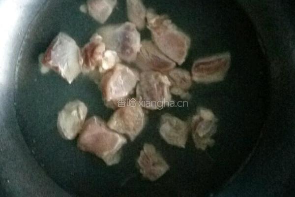 土豆烧猪肉的做法图解3