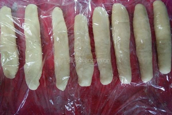 酸奶萌兔火腿面包的做法图解6
