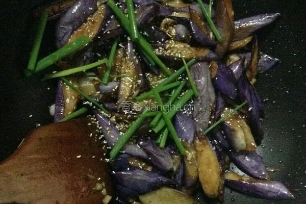 豆瓣酱茄子的做法图解9