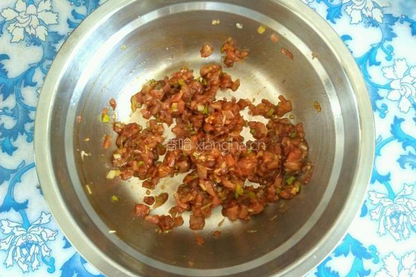 香菇鸡肉饺子的做法图解6