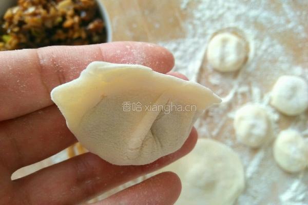 香菇鸡肉饺子的做法图解11