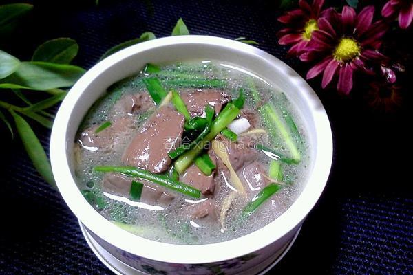 鸭血汤的做法图解8