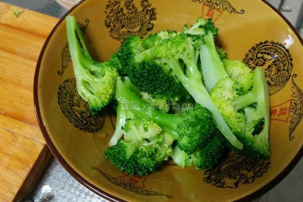 香菇炒西兰花的做法图解6