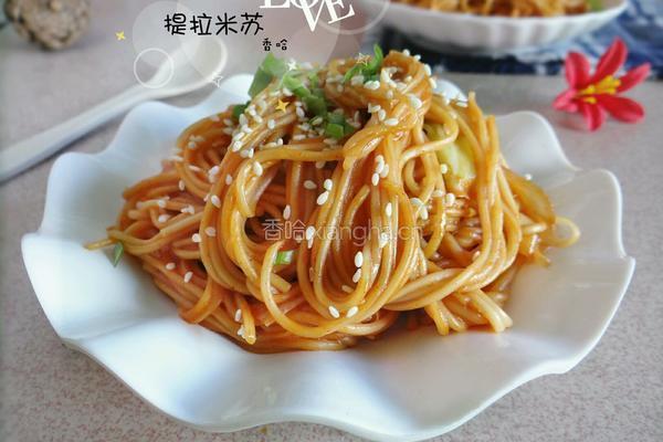韩式辣酱炒面的做法图解10