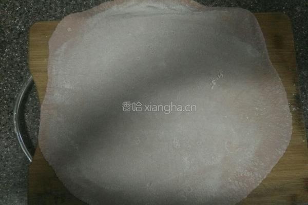 苋菜汁面条的做法图解4