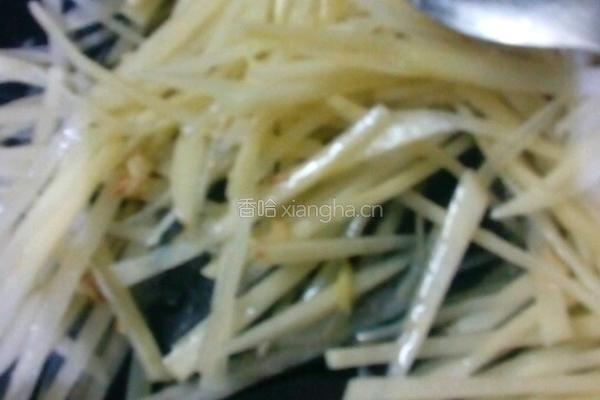 土豆丝炒洋葱丝的做法图解5