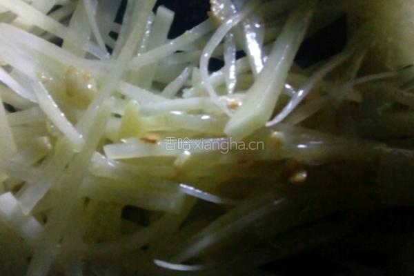 土豆丝炒洋葱丝的做法图解6