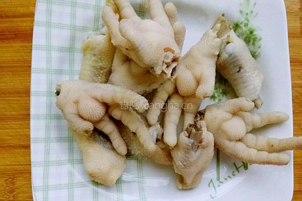 豉汁凤爪的做法图解4
