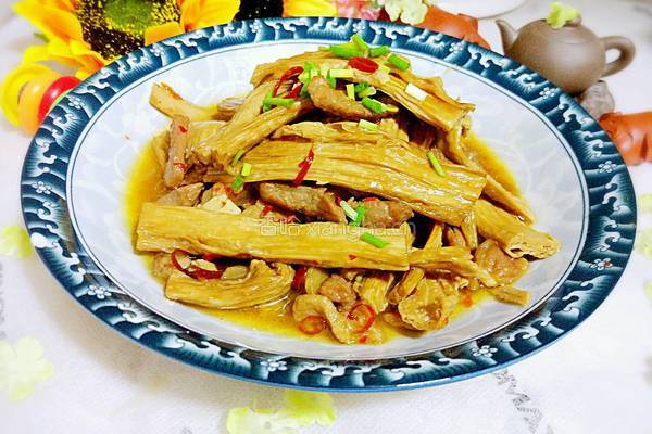 腐竹煲的做法图解10