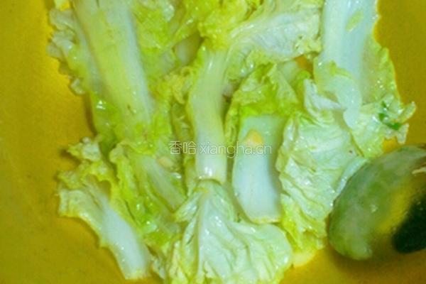 鸡血白菜汤的做法图解7