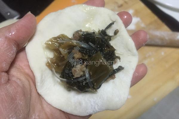 酸菜粉条肉包子的做法图解12