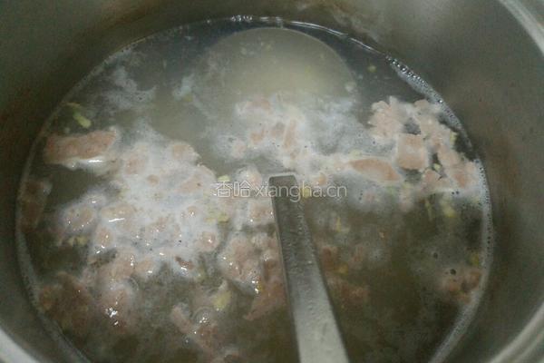 牛肉粥的做法图解5