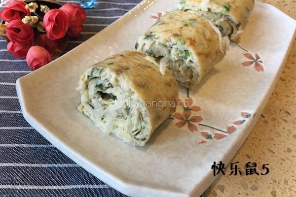 白萝卜蛋卷的做法图解12