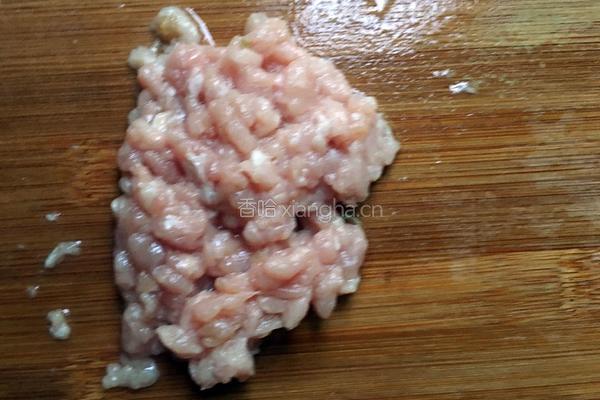 肉末粉条的做法图解3