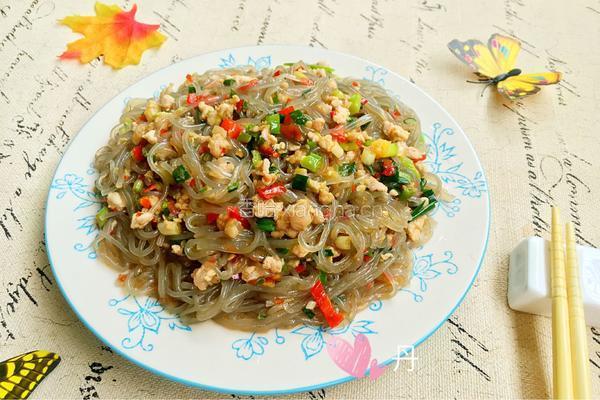 肉末粉条的做法图解12