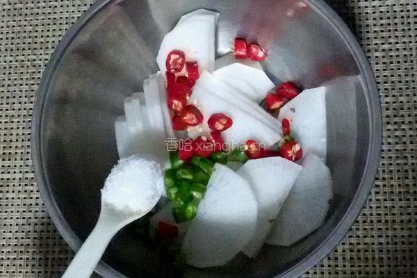 腌白萝卜的做法图解5