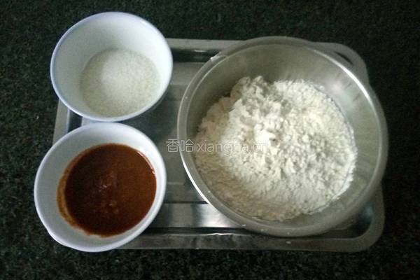 广州小吃咸煎饼的做法图解1
