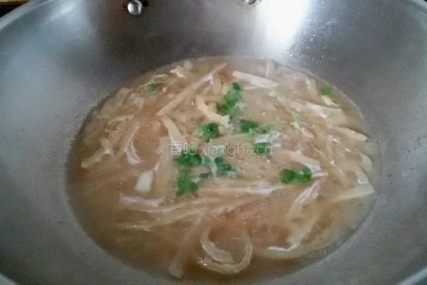 饼条汤的做法图解6