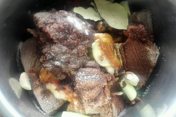 高压锅酱牛肉的做法图解3