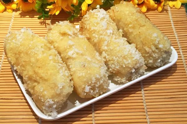 蛋酥香蕉卷的做法图解6