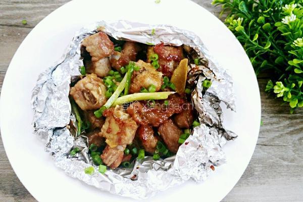 锡纸排骨的做法图解10