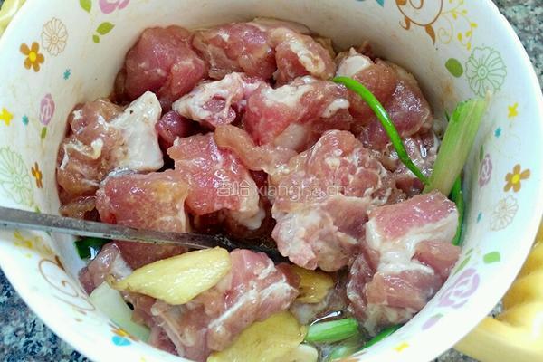 锡纸排骨的做法图解3