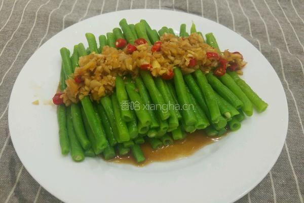 姜汁豇豆的做法图解7