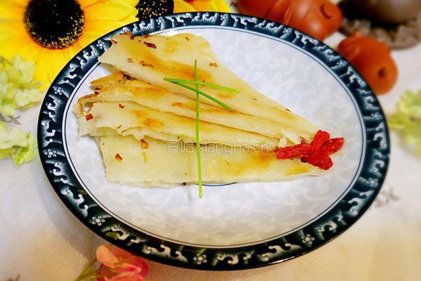 烫面葱油饼的做法图解1