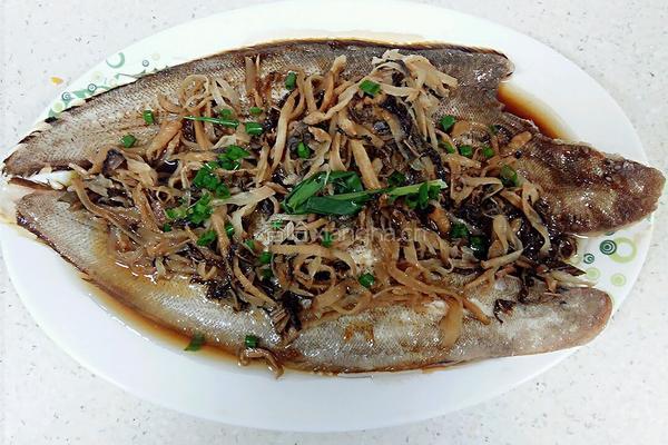 梅干菜蒸板鱼的做法图解5