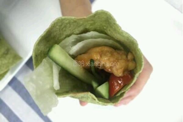 DIY香喷喷墨西哥鸡肉卷的做法图解8