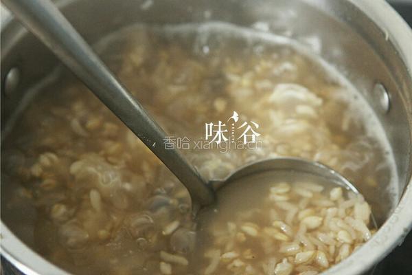 灵芝糯米粥的做法图解7