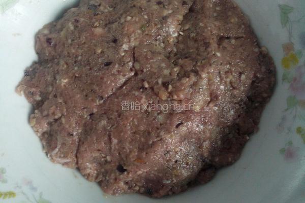 蒸牛肉丸子的做法图解6