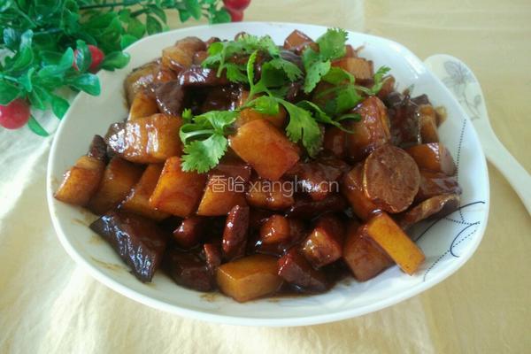 红烧肉炖土豆的做法图解8