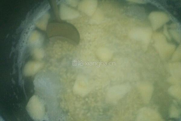 小米粥的做法图解3