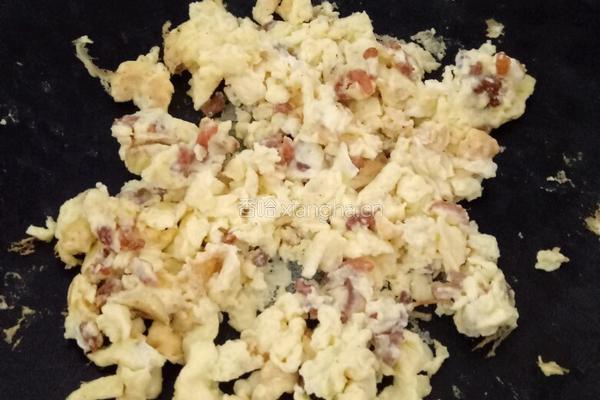 绿豆芽蛋炒饭的做法图解7
