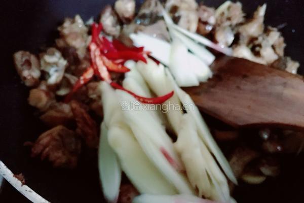 子姜炒鸡的做法图解6