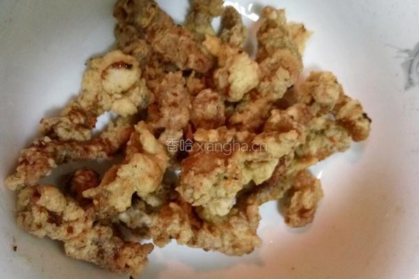 炸肉炒西芹的做法图解7
