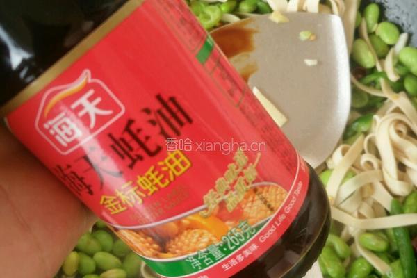 青豆炒千张的做法图解4