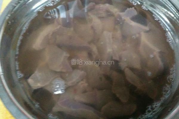 溜肝尖的做法图解2