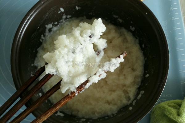 红豆沙糯米球的做法图解5