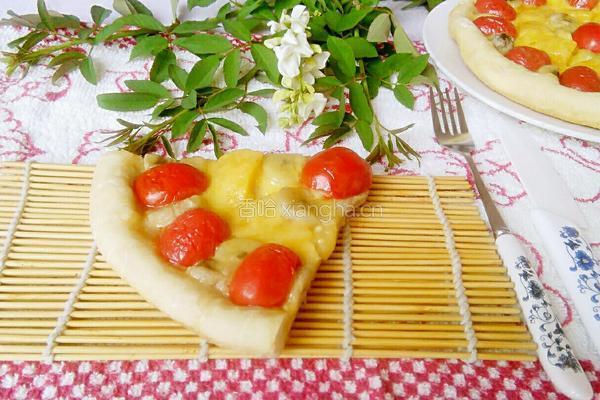 电饼铛自制比萨