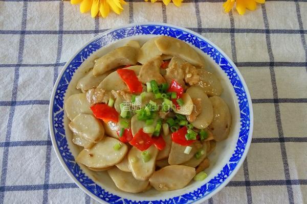 芋头炒肉的做法图解7
