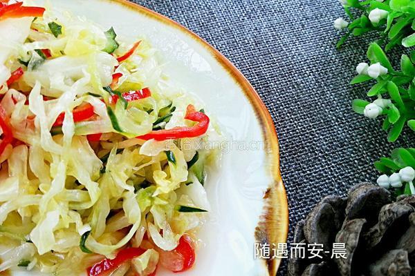 凉拌包菜丝的做法图解10