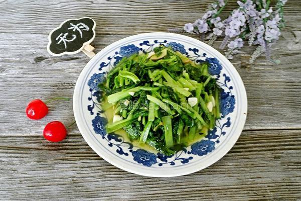 清炒小白菜的做法图解6