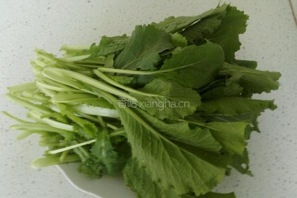 清炒小白菜的做法图解1
