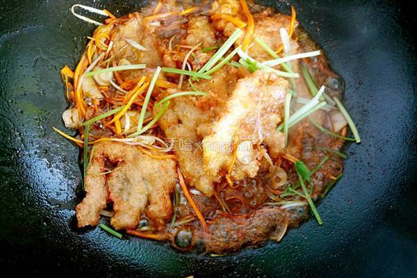 正宗东北锅包肉的做法图解17