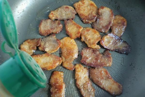 香煎猪肉片的做法图解6